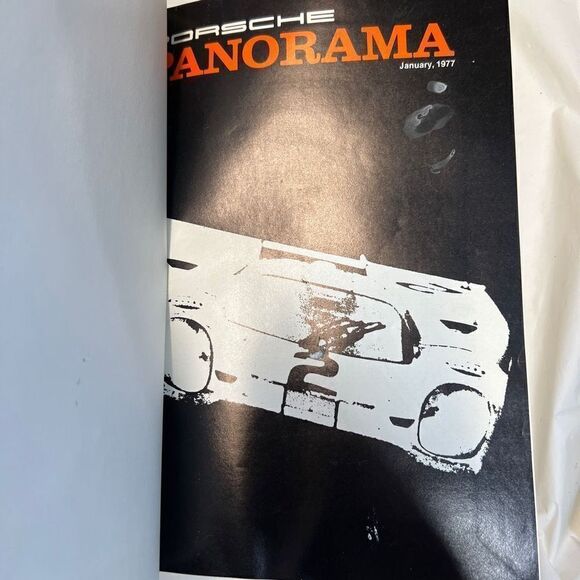 Porsche Panoramic Hardcover Bounded Magazines Vintage 1977 JAN-Dec  PCA - Picture 4 of 15